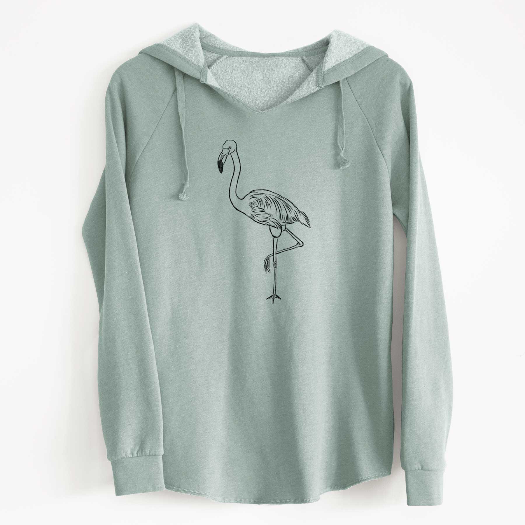 Bare Mango the Flamingo - Cali Wave Hooded Sweatshirt