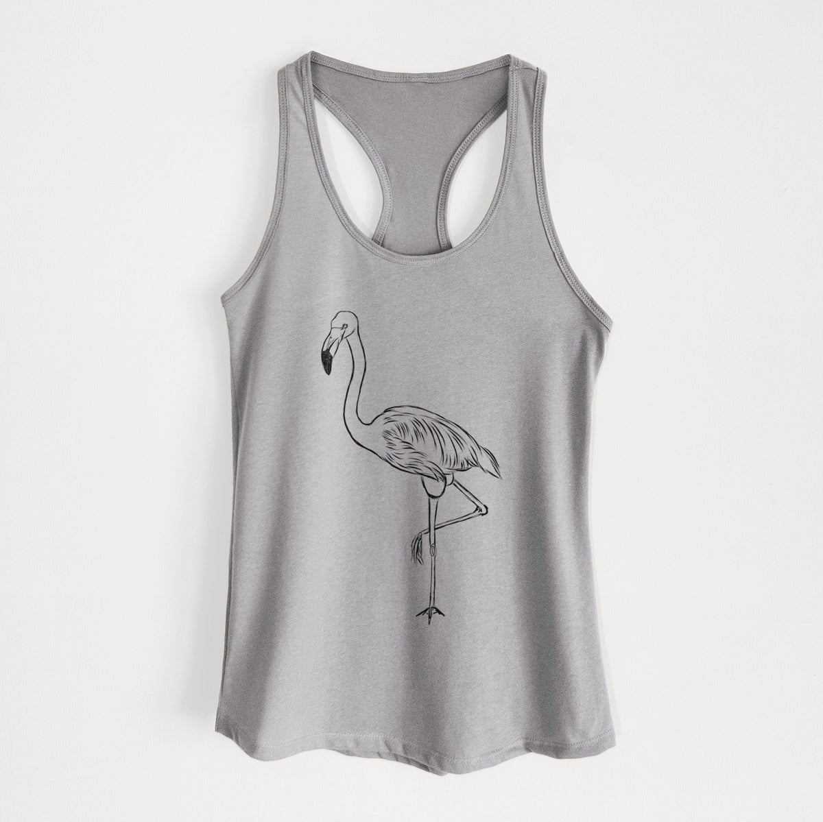 Mango the Flamingo - Women&#39;s Racerback Tanktop