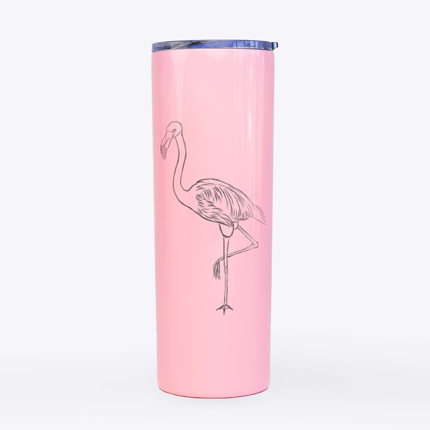 Mango the Flamingo - 20oz Skinny Tumbler