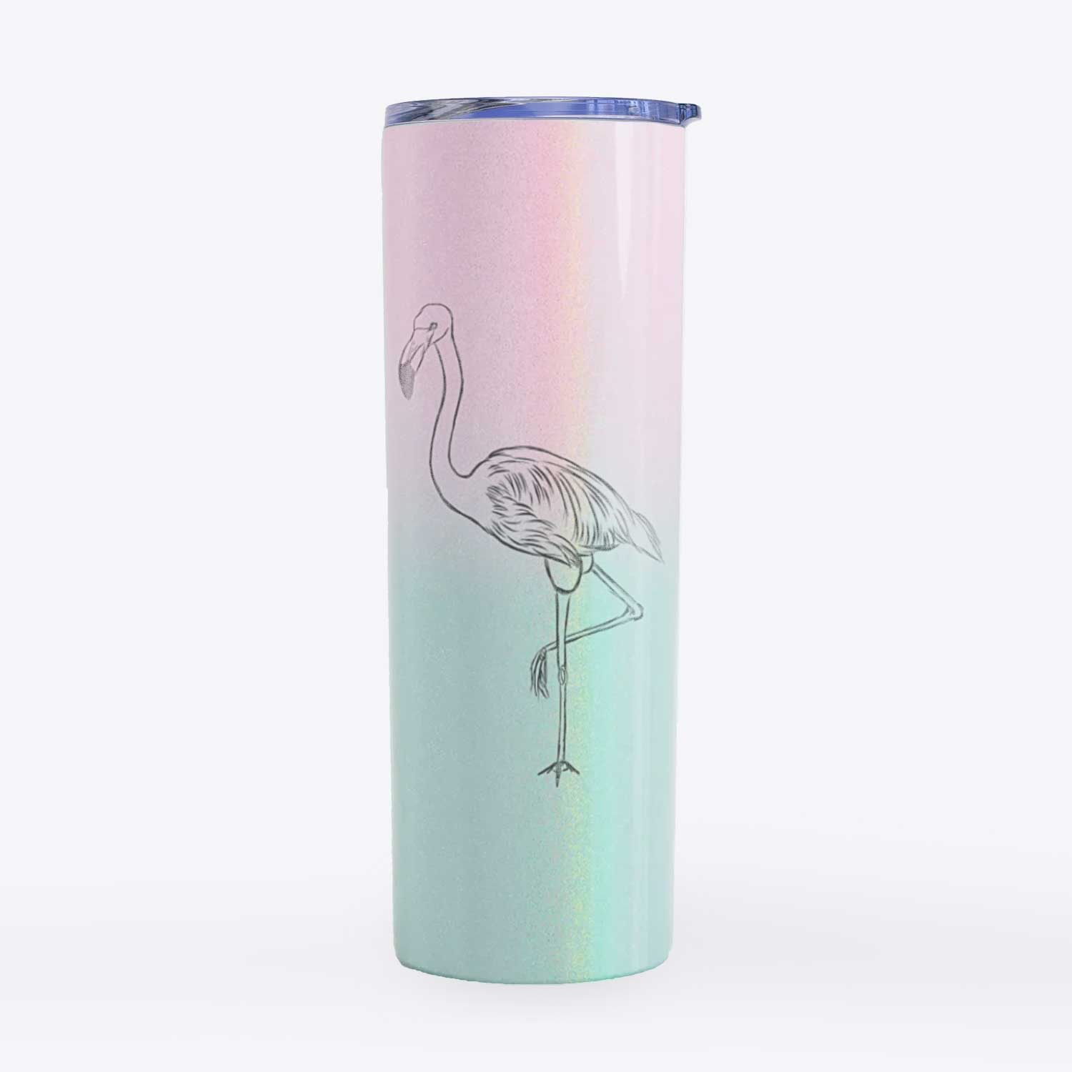 Mango the Flamingo - 20oz Skinny Tumbler