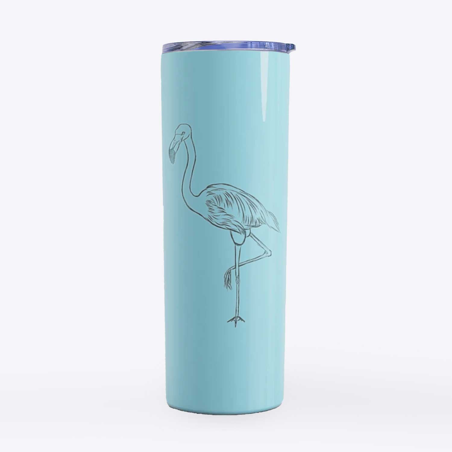 Mango the Flamingo - 20oz Skinny Tumbler