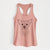 Mango the Yorker Cairn Terrier Mix - Women's Racerback Tanktop