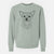 Bare Mango the Yorker Cairn Terrier Mix - Unisex Pigment Dyed Crew Sweatshirt