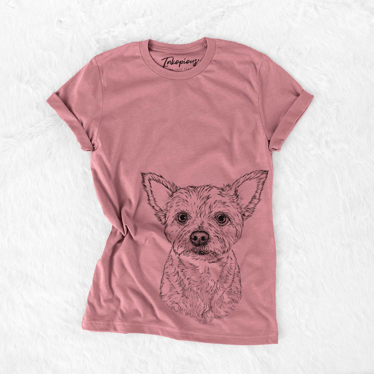Mango the Yorker Cairn Terrier - Bella Canvas Unisex Crewneck