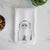 Marcel the Capuchin Monkey Decorative Hand Towel