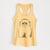 Marcel the Capuchin Monkey - Women's Racerback Tanktop