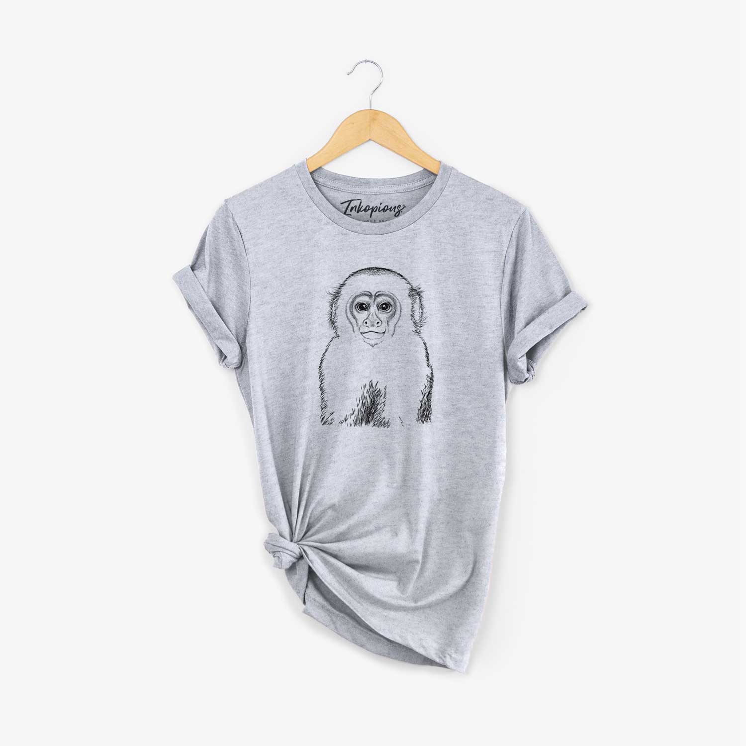 Bare Marcel the Capuchin Monkey - Unisex Crewneck