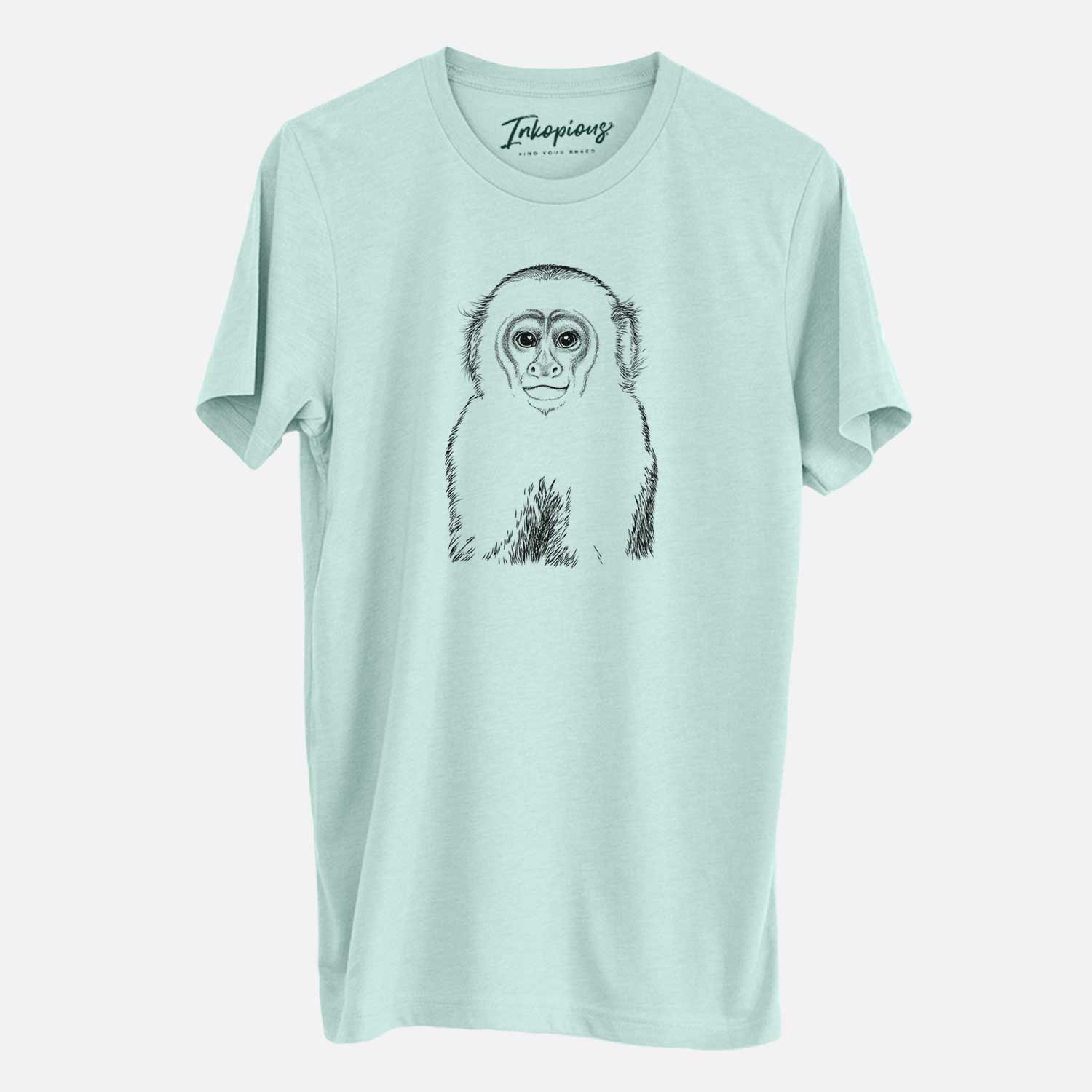 Bare Marcel the Capuchin Monkey - Unisex Crewneck