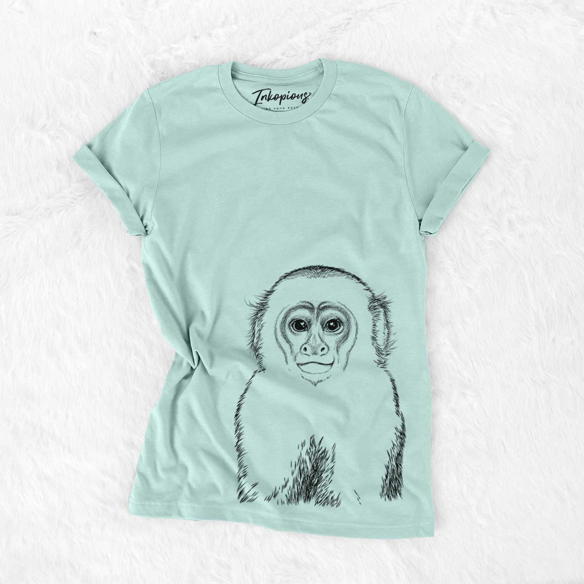 Bare Marcel the Capuchin Monkey - Unisex Crewneck
