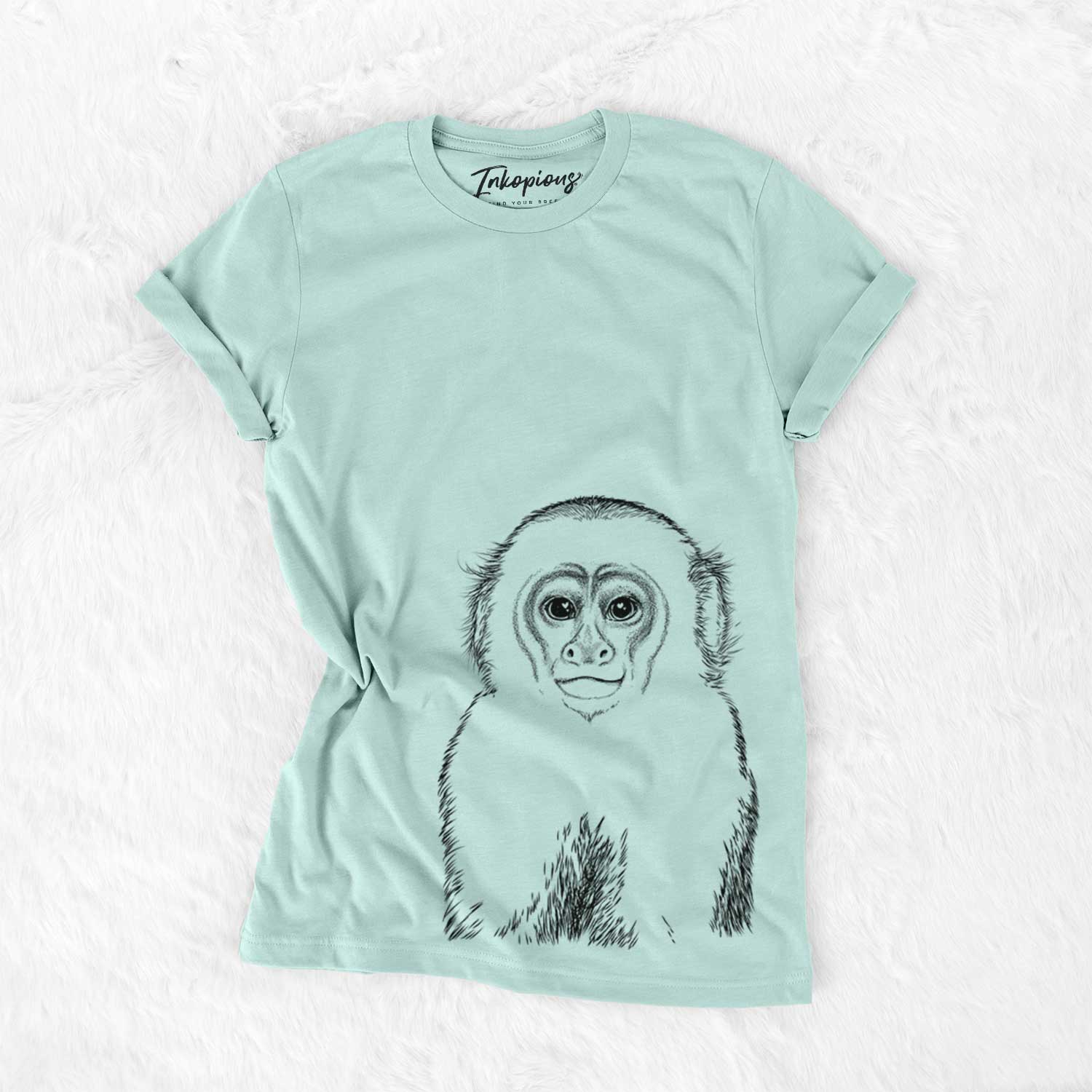 Bare Marcel the Capuchin Monkey - Unisex Crewneck