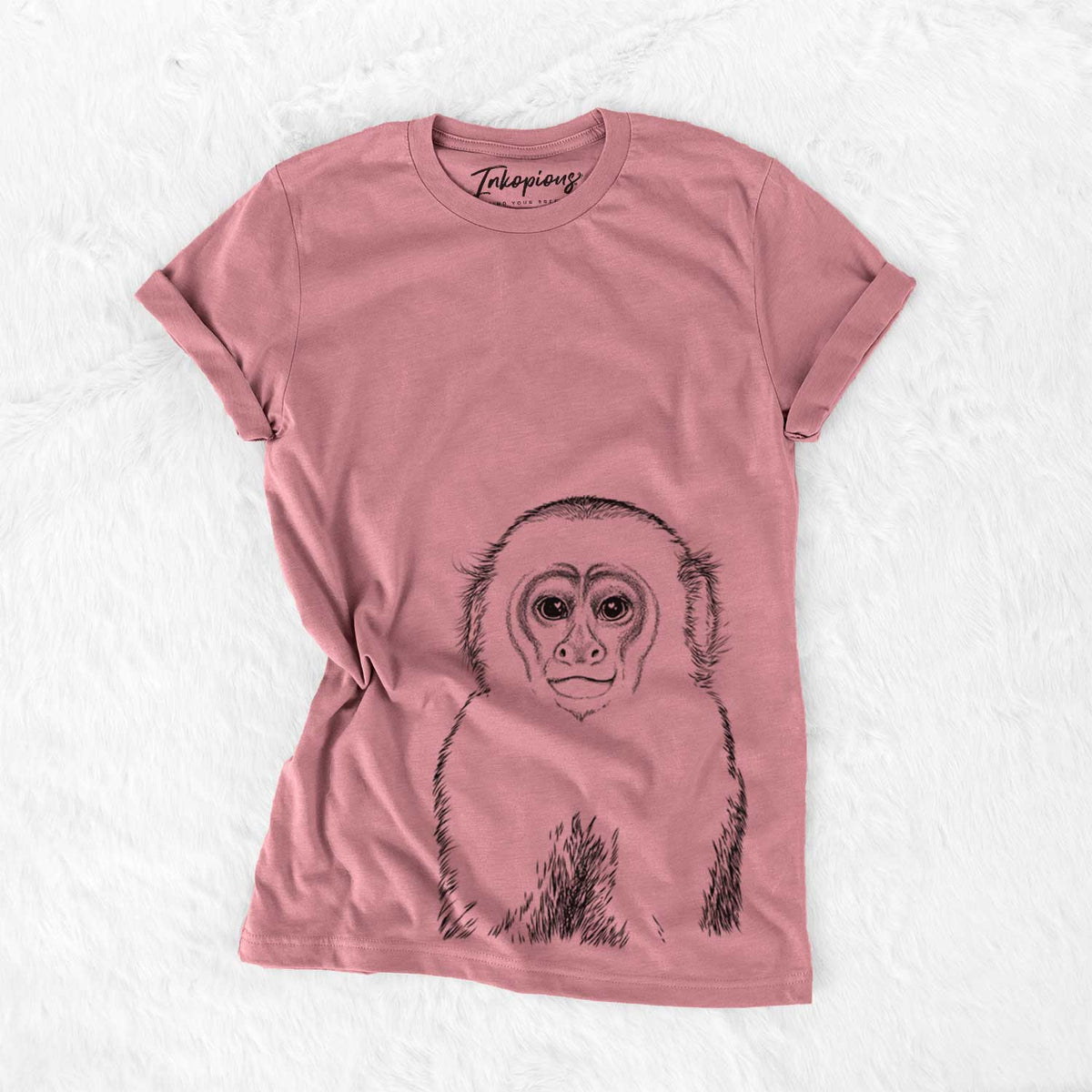 Marcel the Capuchin Monkey - Bella Canvas Unisex Crewneck