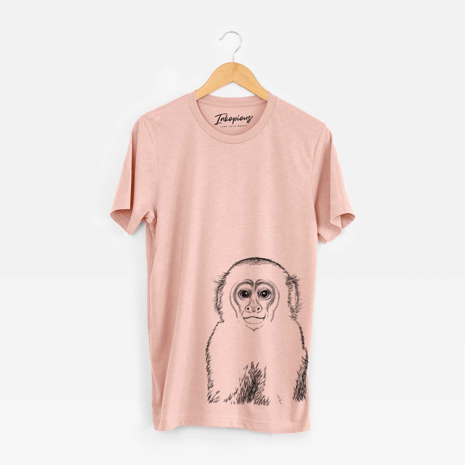 Bare Marcel the Capuchin Monkey - Unisex Crewneck