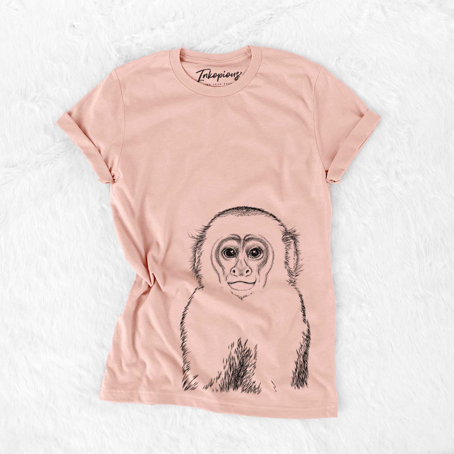 Marcel the Capuchin Monkey - Bella Canvas Unisex Crewneck