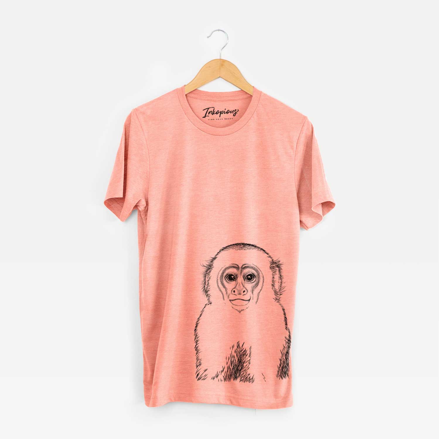 Bare Marcel the Capuchin Monkey - Unisex Crewneck
