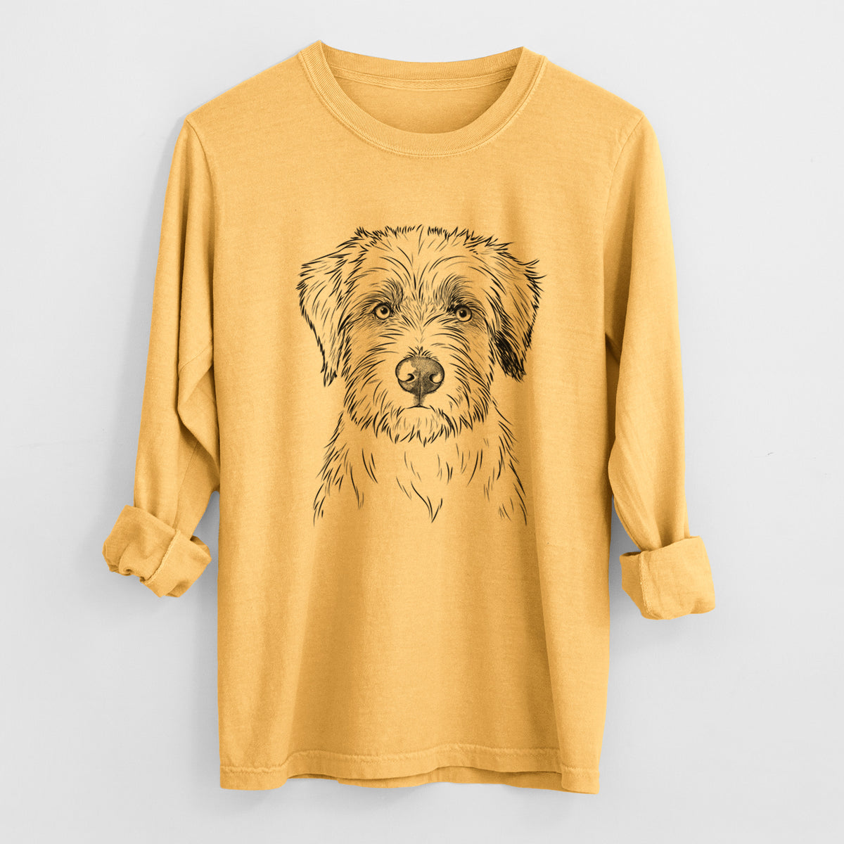 Bare Marek the Bernedoodle - Heavyweight 100% Cotton Long Sleeve