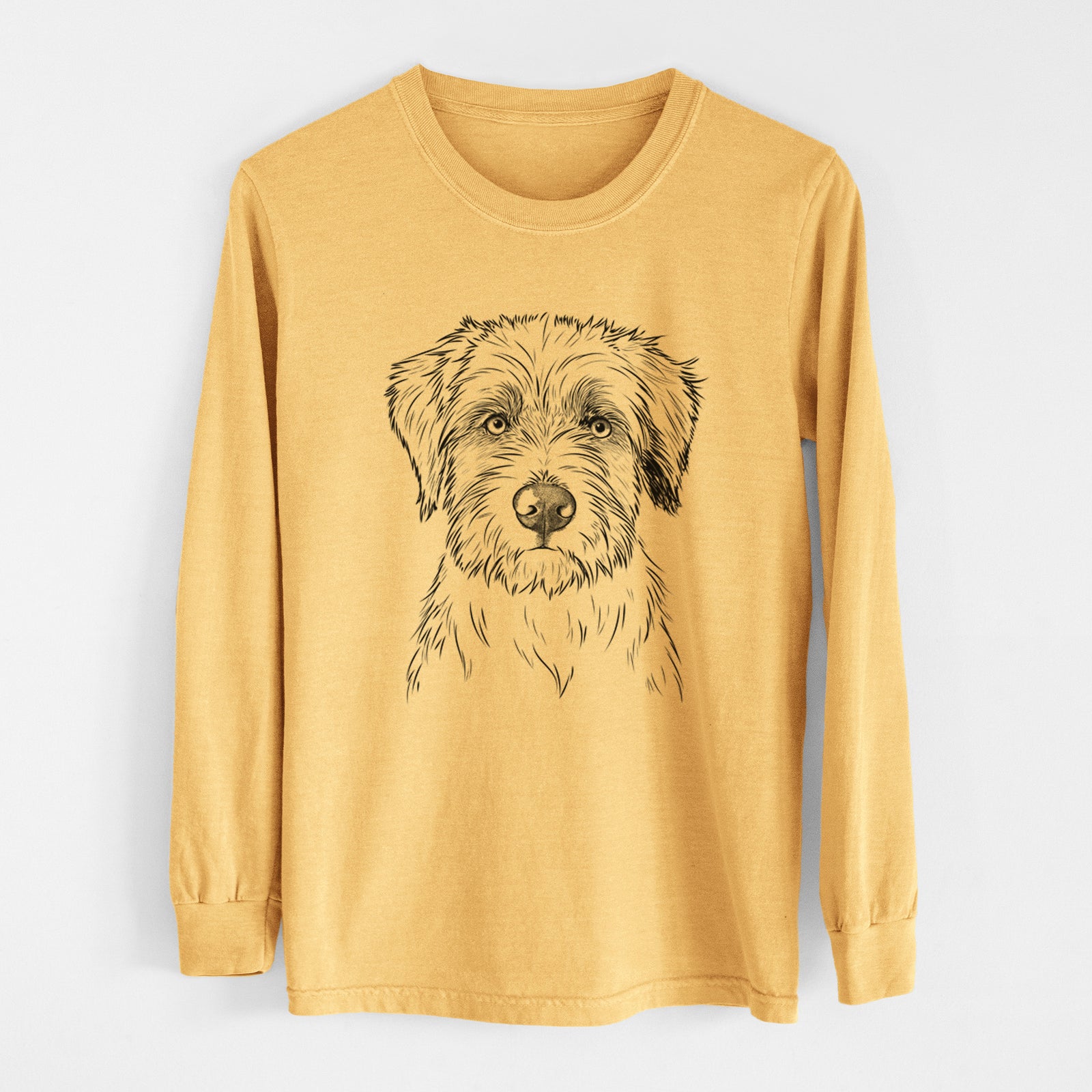 Bare Marek the Bernedoodle - Heavyweight 100% Cotton Long Sleeve