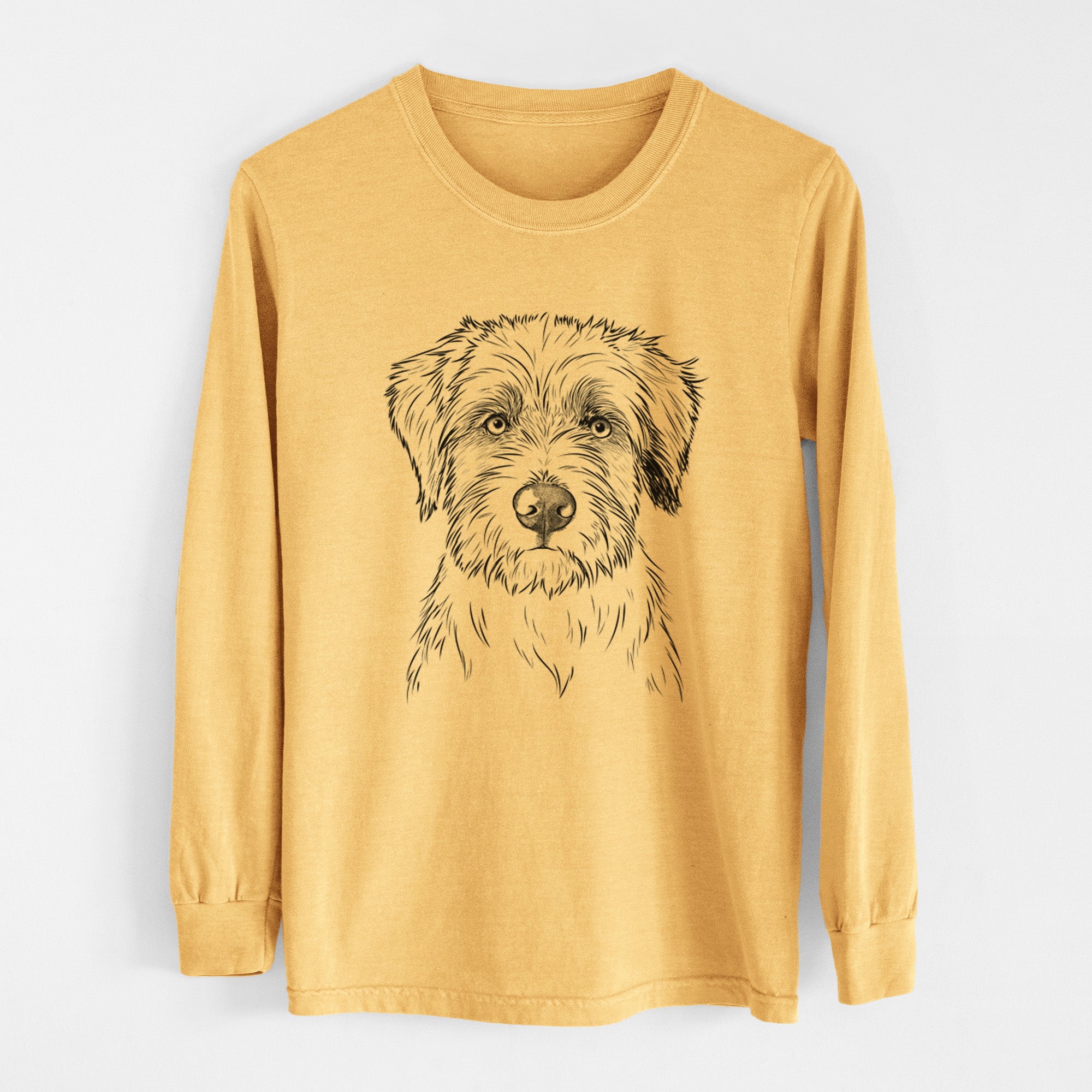 Bare Marek the Bernedoodle - Heavyweight 100% Cotton Long Sleeve