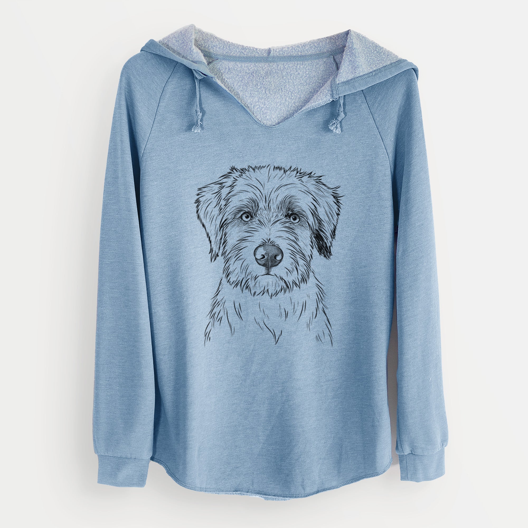 Bare Marek the Bernedoodle - Cali Wave Hooded Sweatshirt