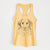 Marley the Golden Retriever - Women's Racerback Tanktop