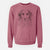 Bare Marley the Golden Retriever - Unisex Pigment Dyed Crew Sweatshirt