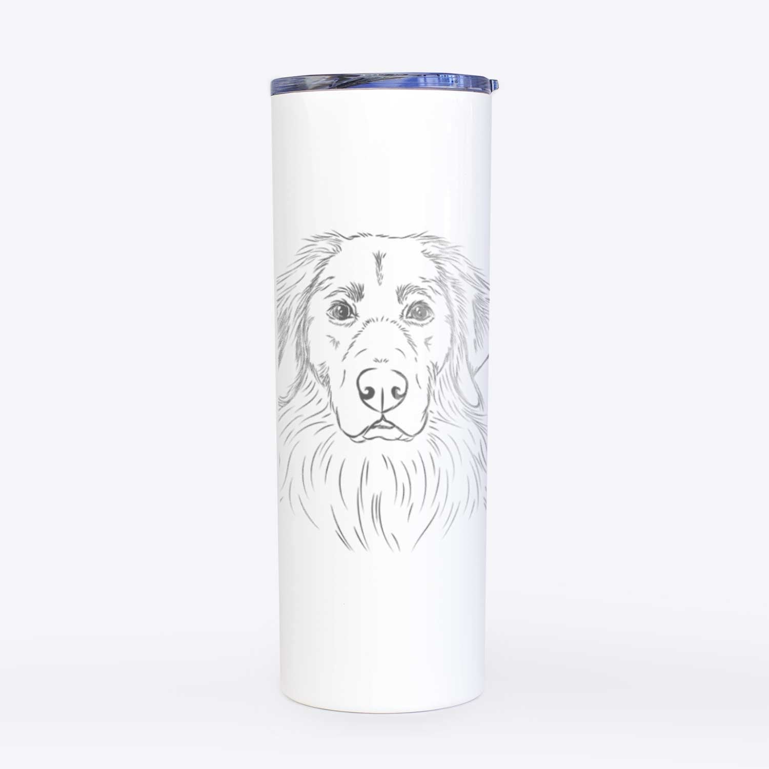 Marley the Golden Retriever - 20oz Skinny Tumbler