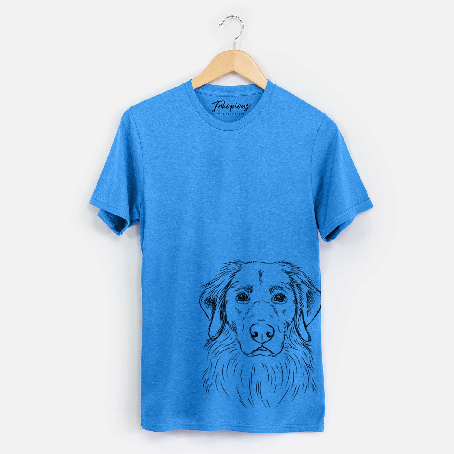 Bare Marley the Golden Retriever - Unisex Crewneck