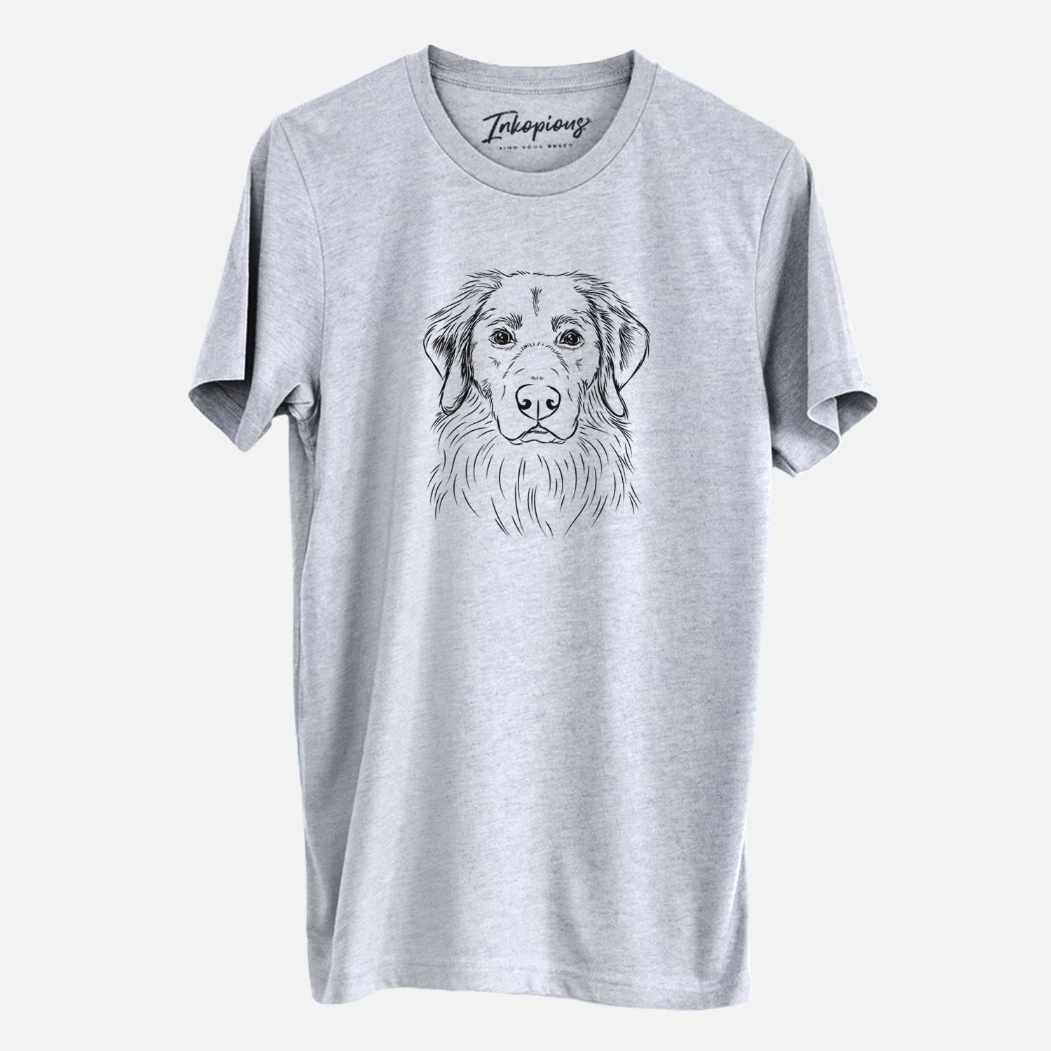 Bare Marley the Golden Retriever - Unisex Crewneck