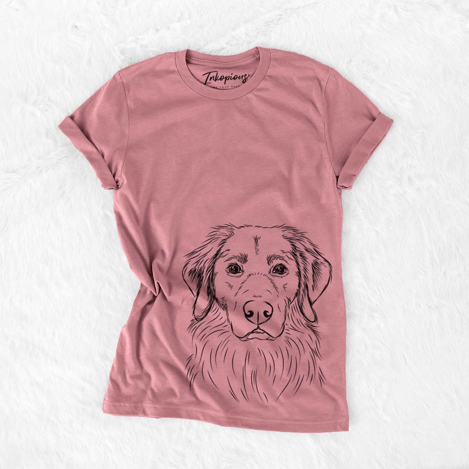 Bare Marley the Golden Retriever - Unisex Crewneck