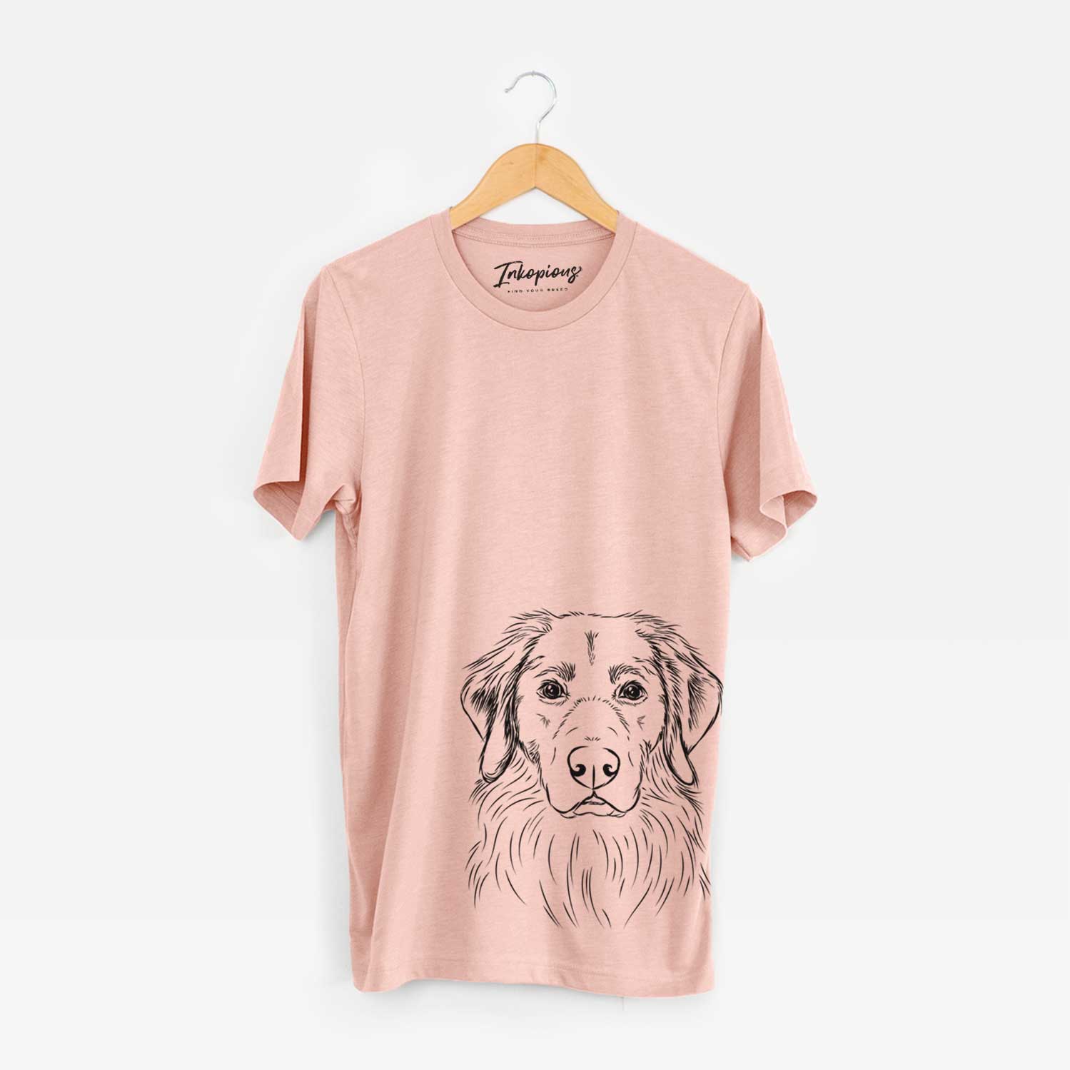 Bare Marley the Golden Retriever - Unisex Crewneck