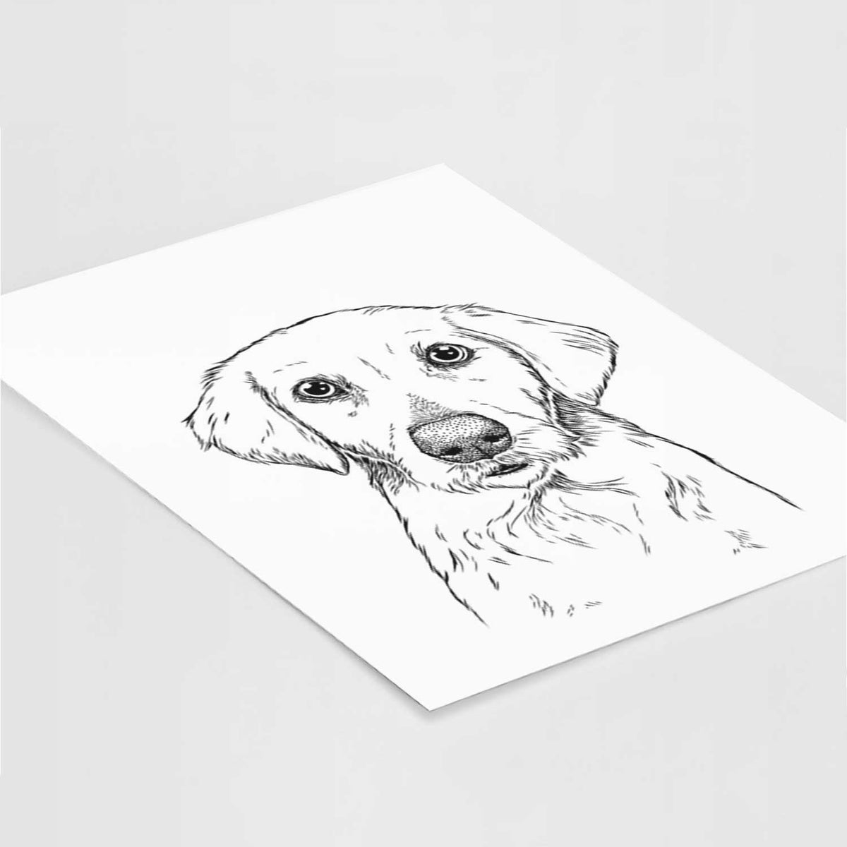 Marley Sue the Labradoodle Art Print