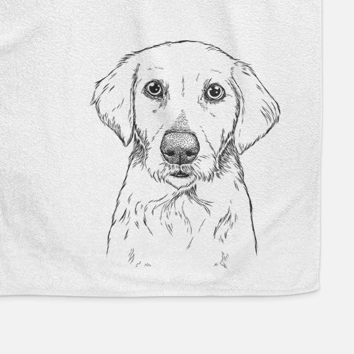 Marley Sue the Labradoodle Decorative Hand Towel