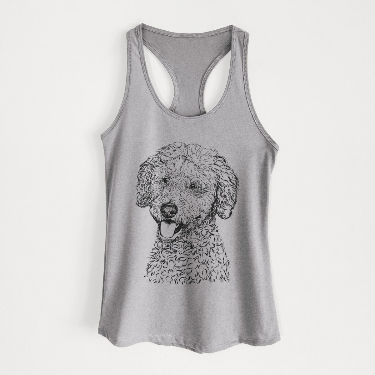 Marlow the Goldendoodle - Women&#39;s Racerback Tanktop