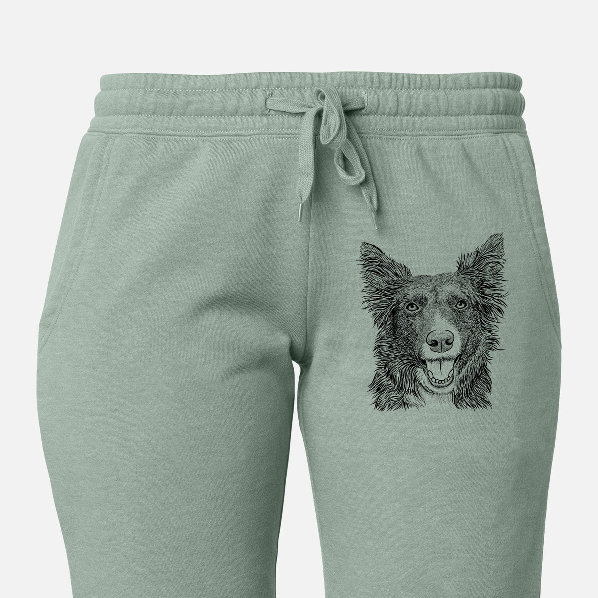 Marti the Border Collie - Women&#39;s Cali Wave Joggers