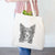 Marti the Border Collie - Tote Bag