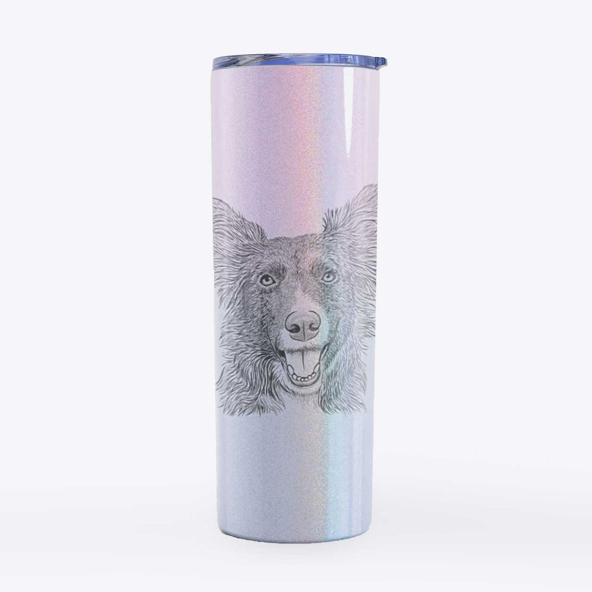 Marti the Border Collie - 20oz Skinny Tumbler