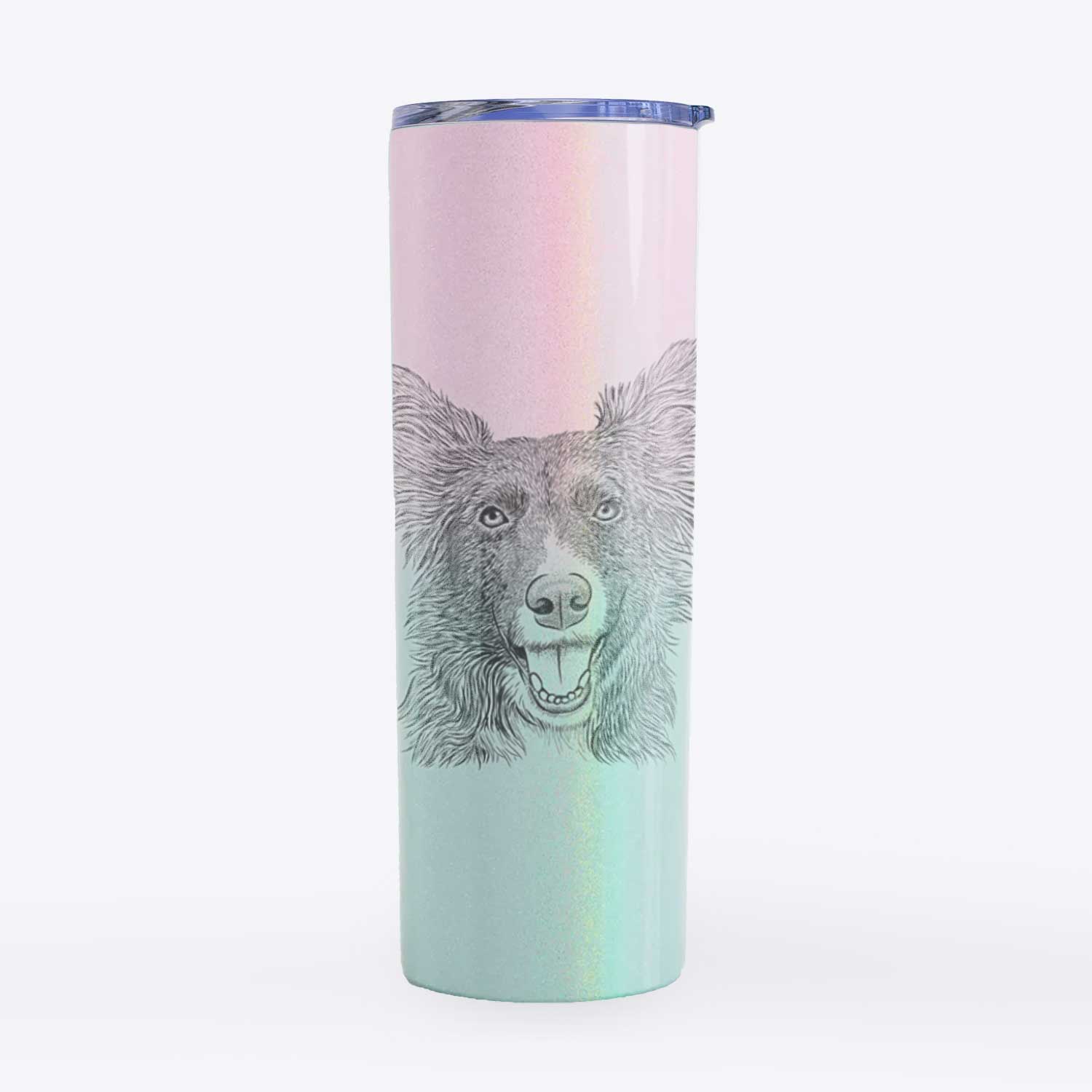 Marti the Border Collie - 20oz Skinny Tumbler