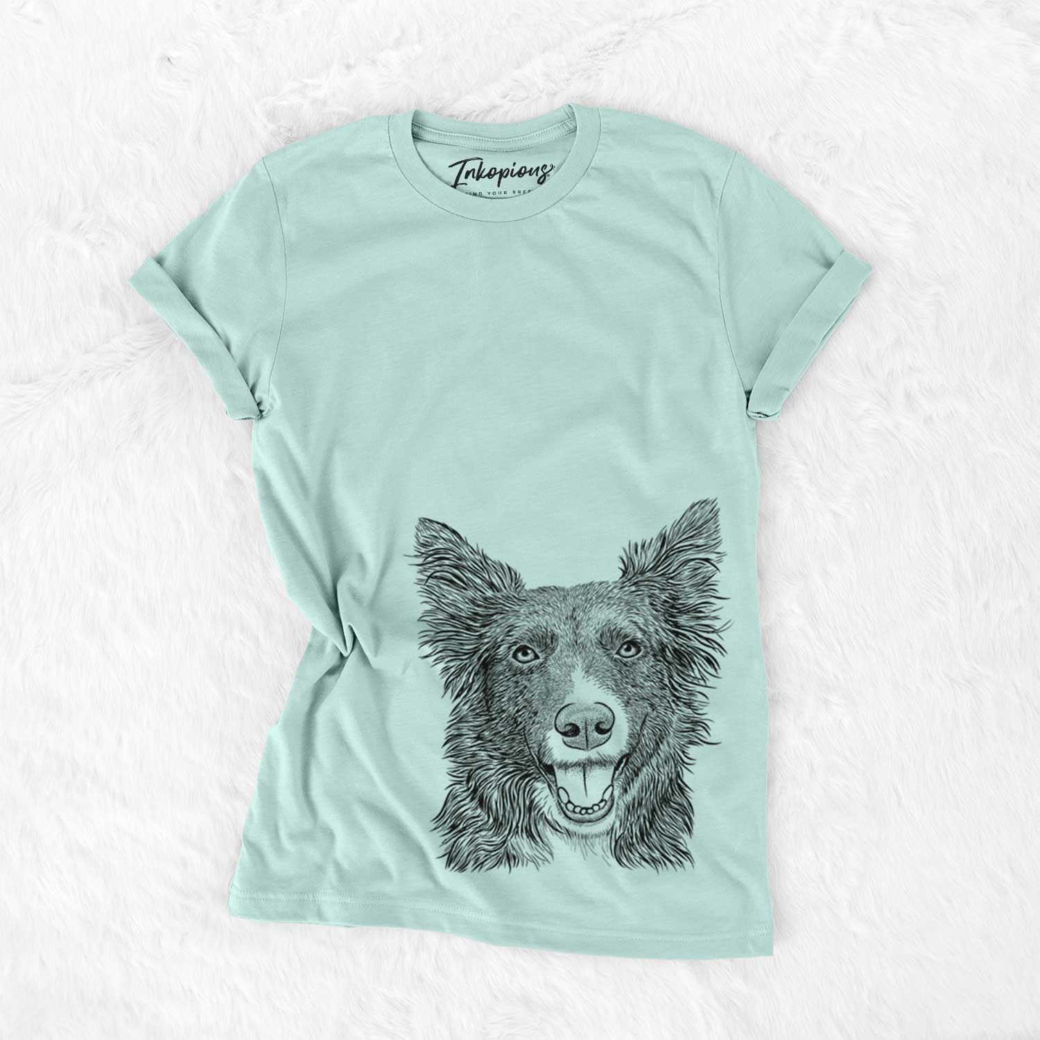 Bare Marti the Border Collie - Unisex Crewneck