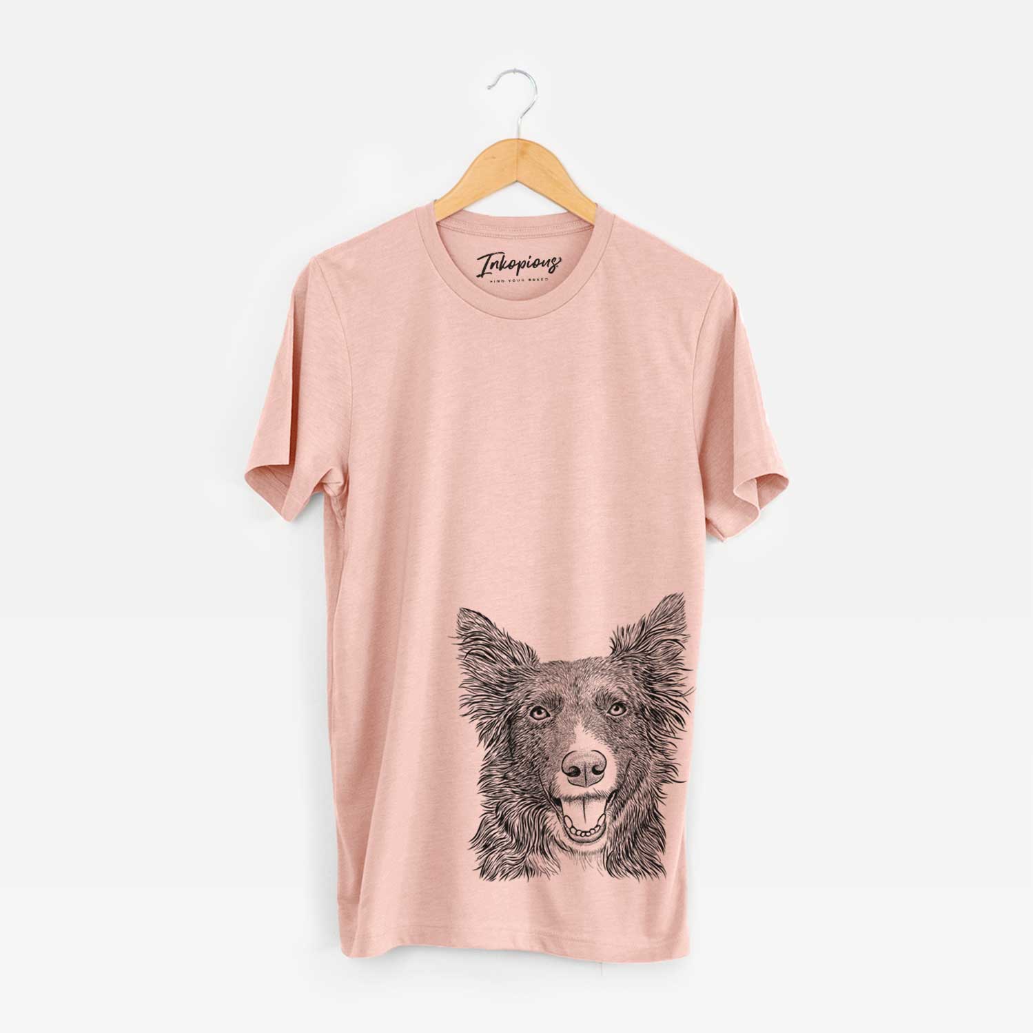 Bare Marti the Border Collie - Unisex Crewneck