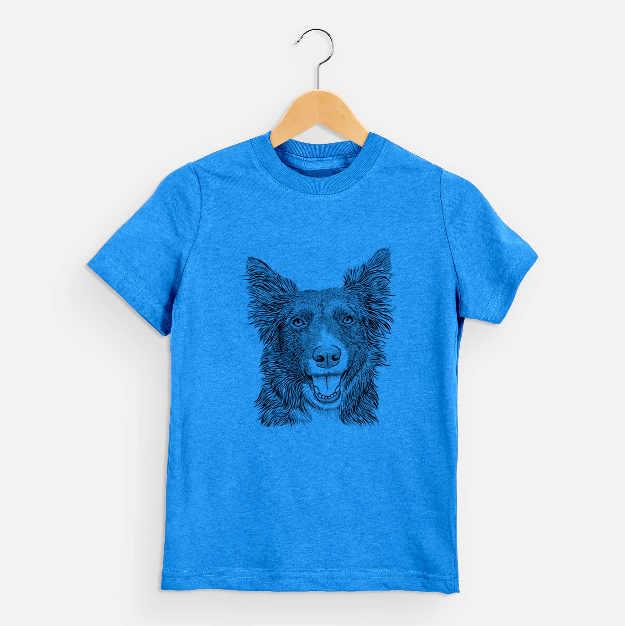 Bare Marti the Border Collie - Kids/Youth/Toddler Shirt