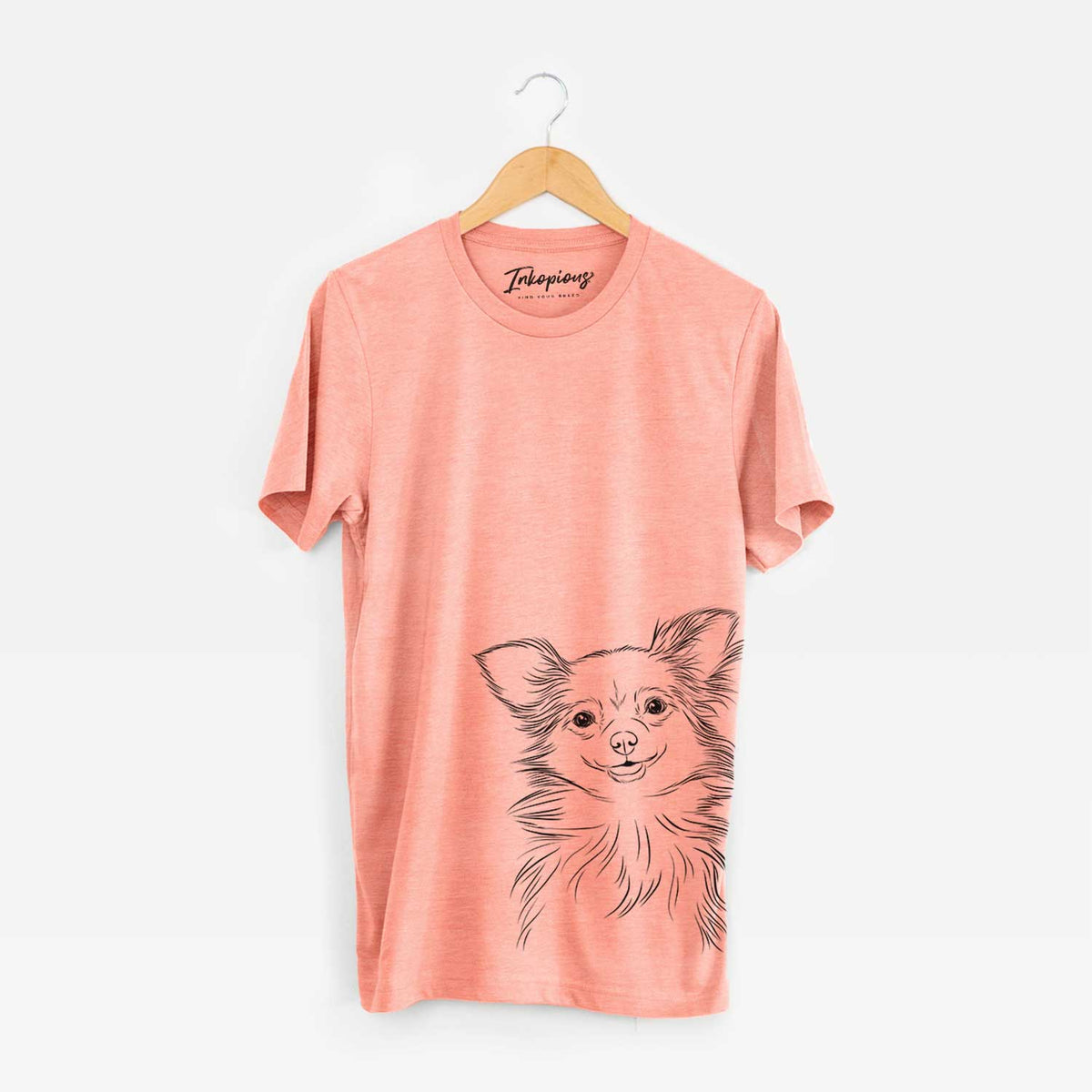 Marzi the Long Haired Chihuahua - Bella Canvas Unisex Crewneck