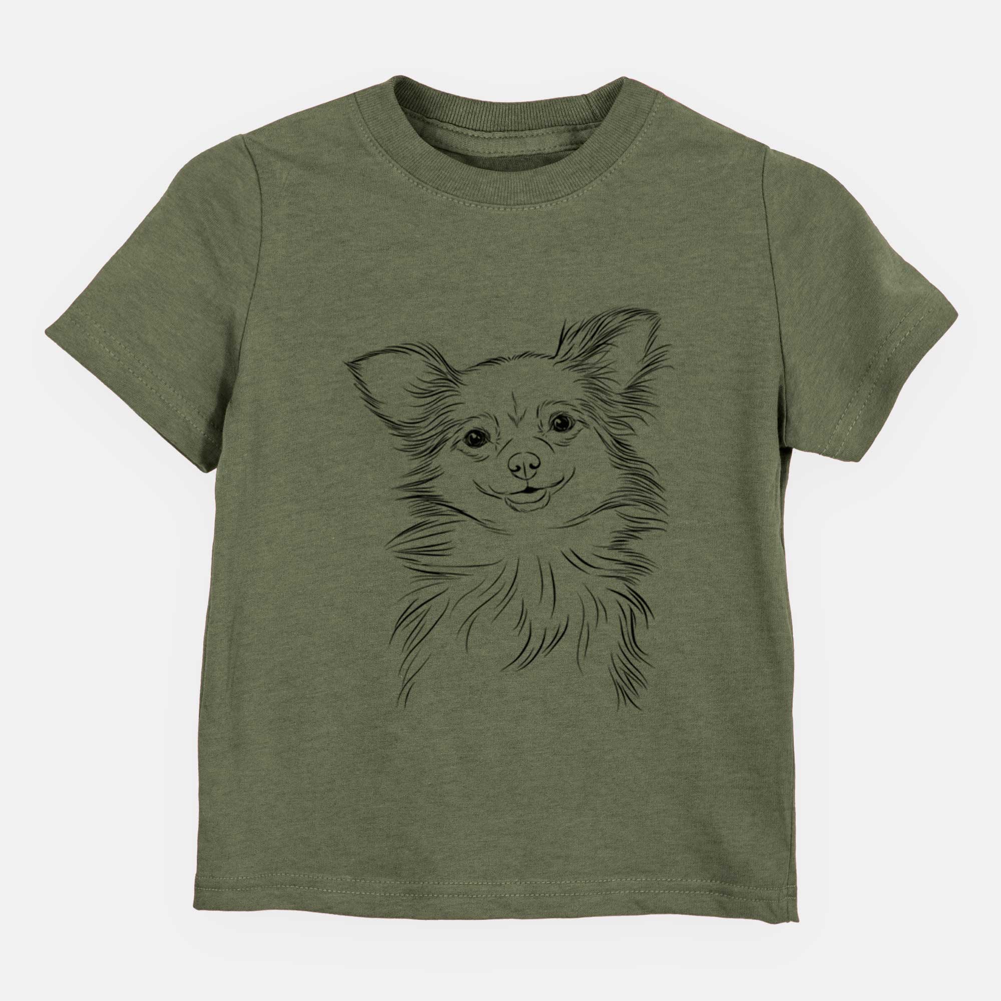 Bare Marzi the Long Haired Chihuahua - Kids/Youth/Toddler Shirt