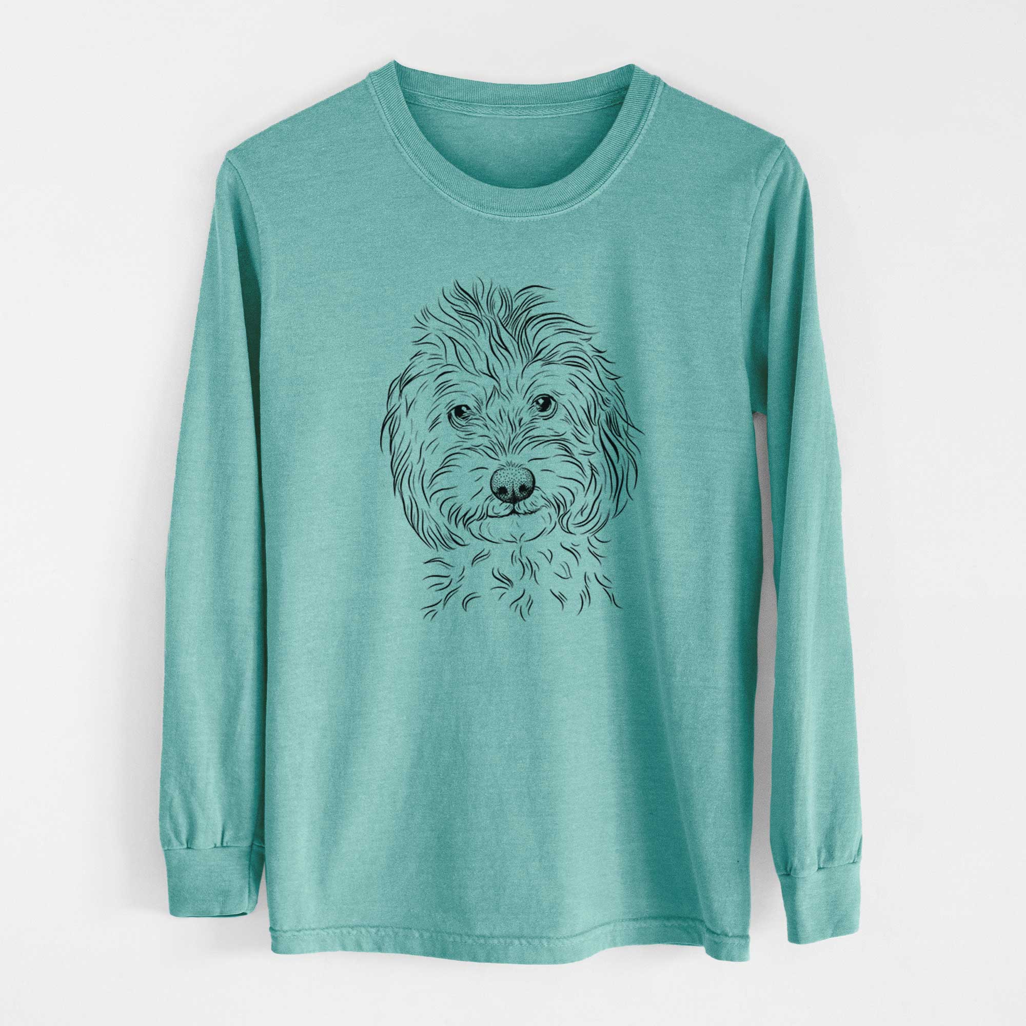 Bare Mason the Cavapoo - Heavyweight 100% Cotton Long Sleeve