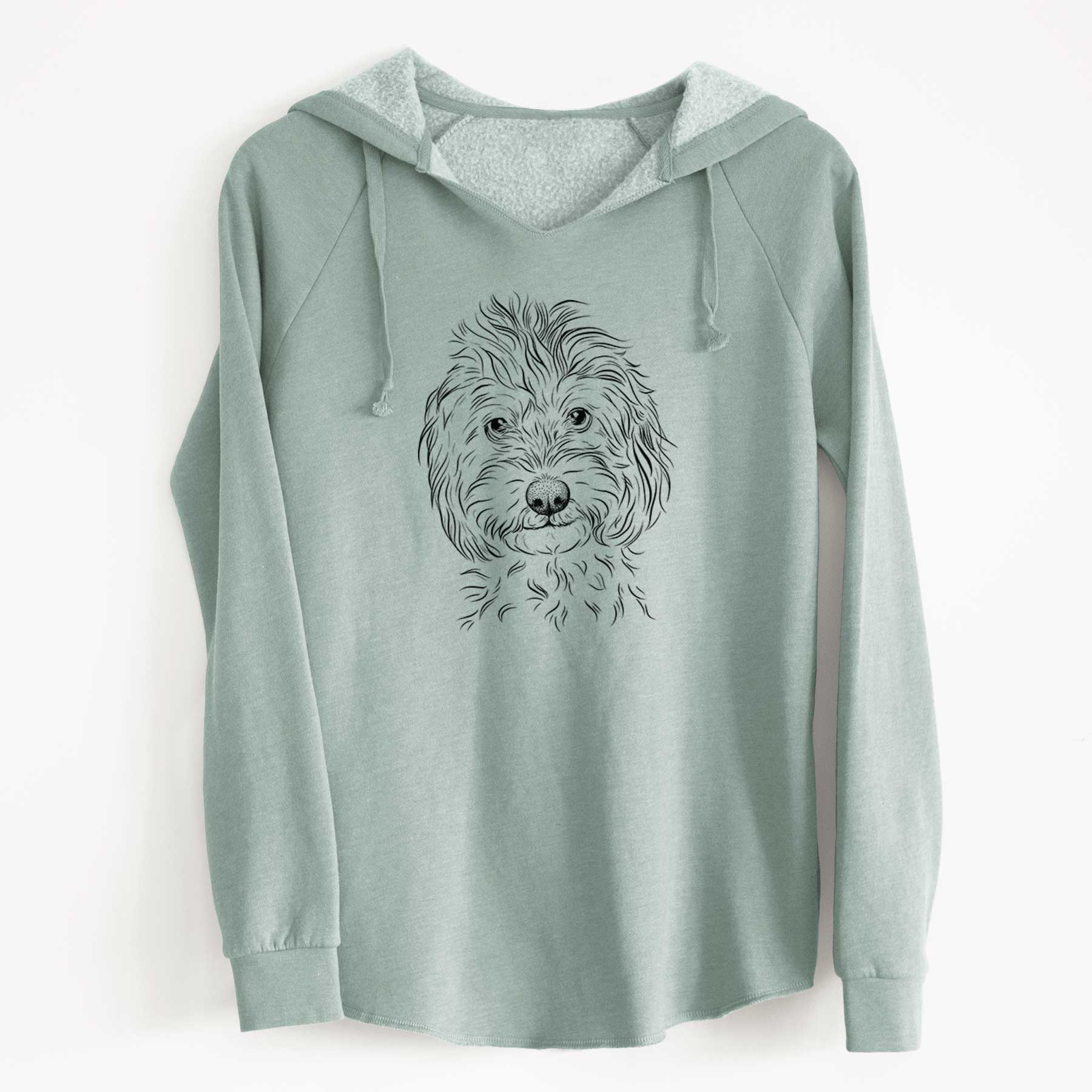 Bare Mason the Cavapoo - Cali Wave Hooded Sweatshirt