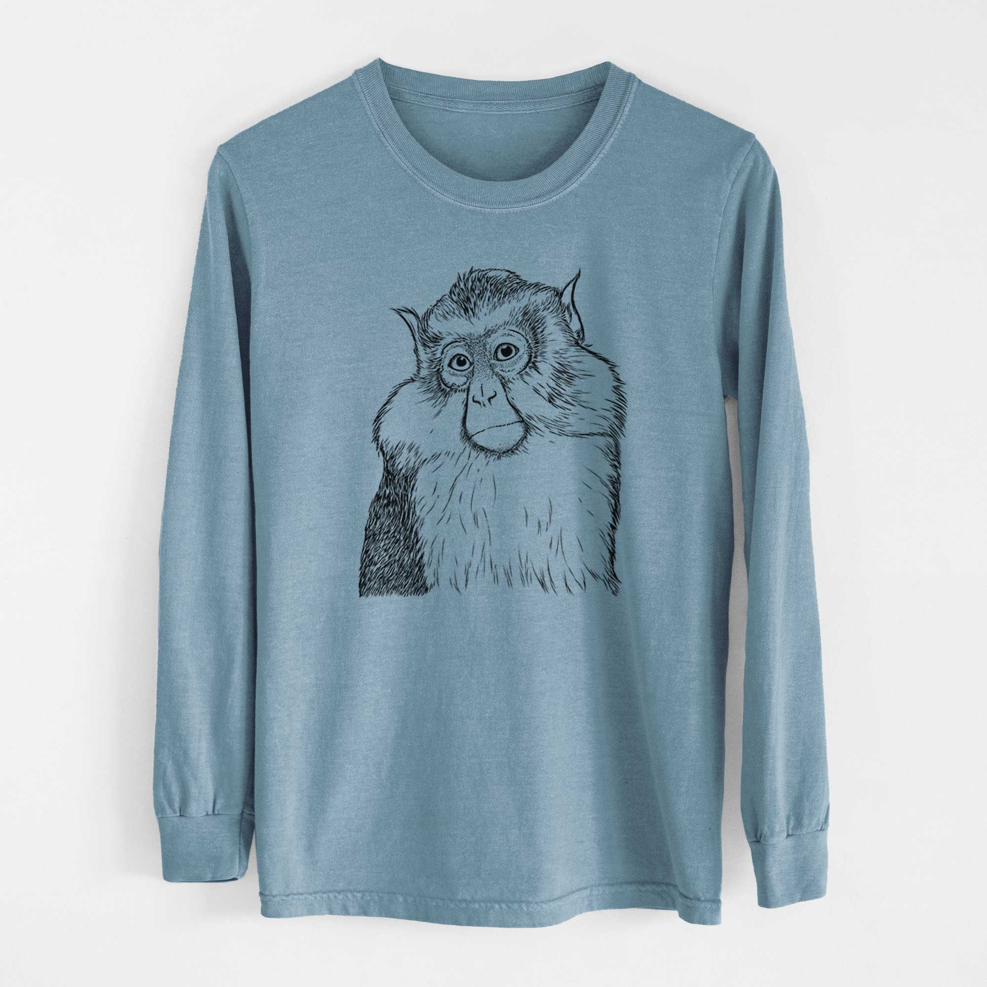 Bare Matata the Mona Monkey - Heavyweight 100% Cotton Long Sleeve