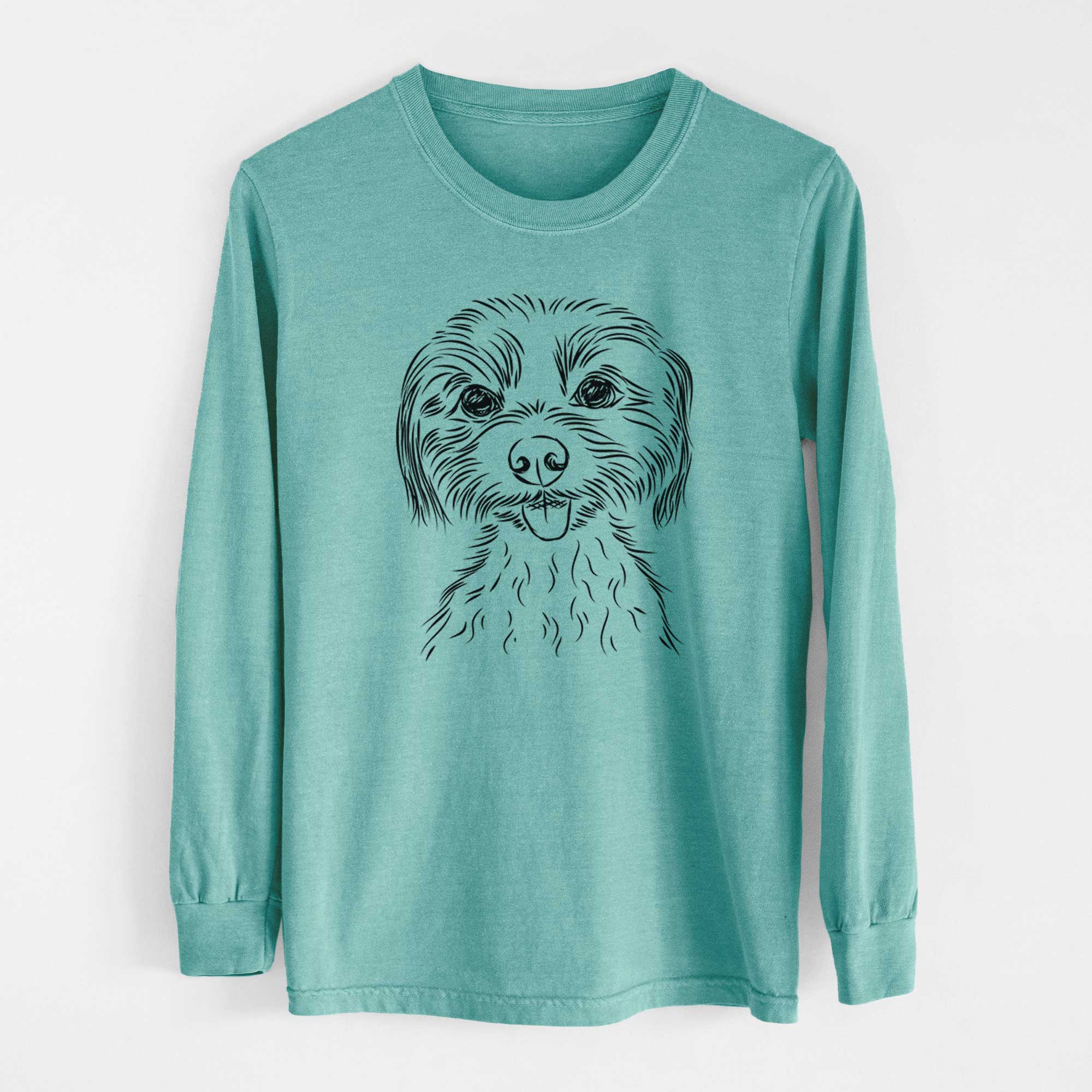 Bare Mater the Yorkshire Terrier - Heavyweight 100% Cotton Long Sleeve