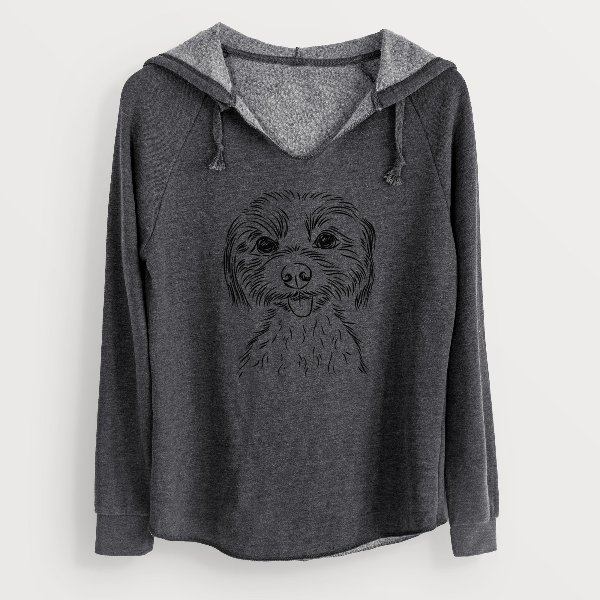 Bare Mater the Yorkshire Terrier - Cali Wave Hooded Sweatshirt