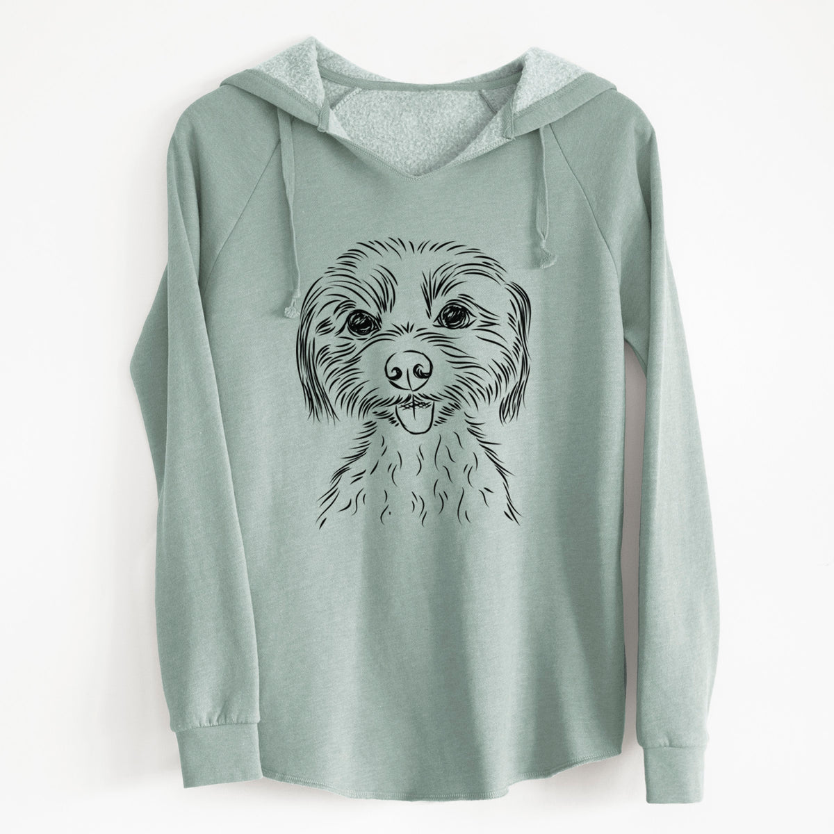 Bare Mater the Yorkshire Terrier - Cali Wave Hooded Sweatshirt