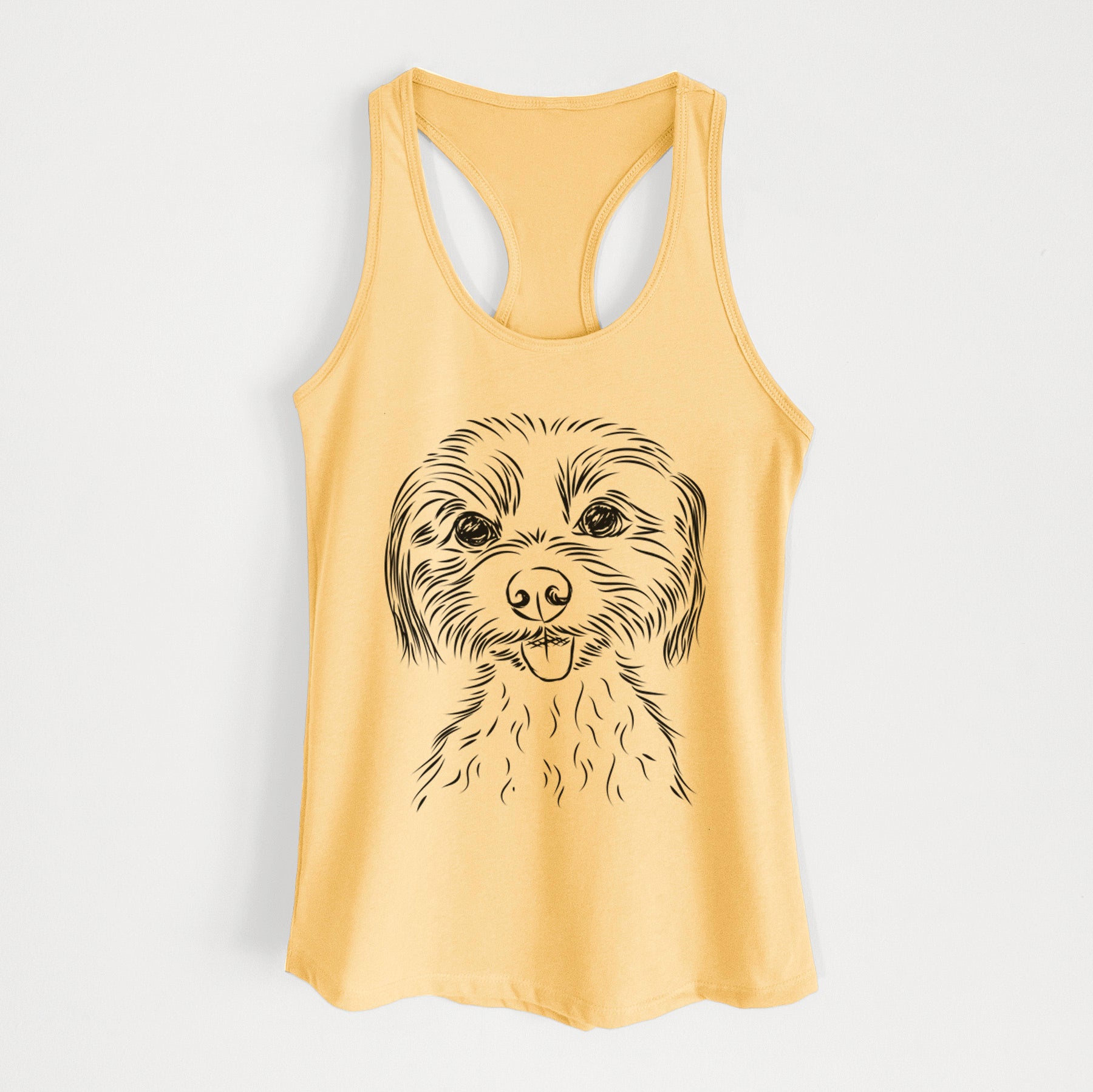 Mater the Yorkshire Terrier - Women's Racerback Tanktop