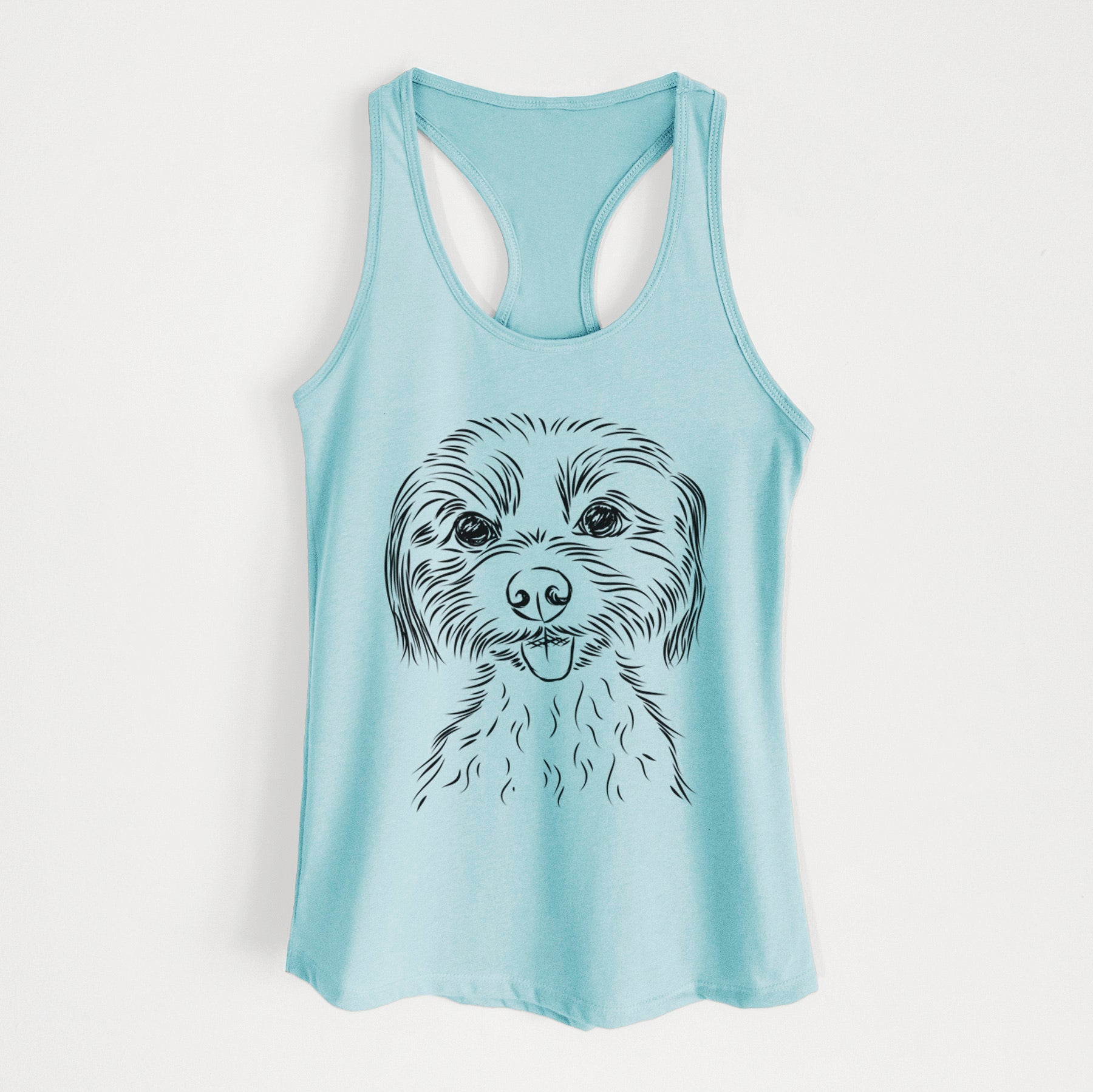 Mater the Yorkshire Terrier - Women's Racerback Tanktop