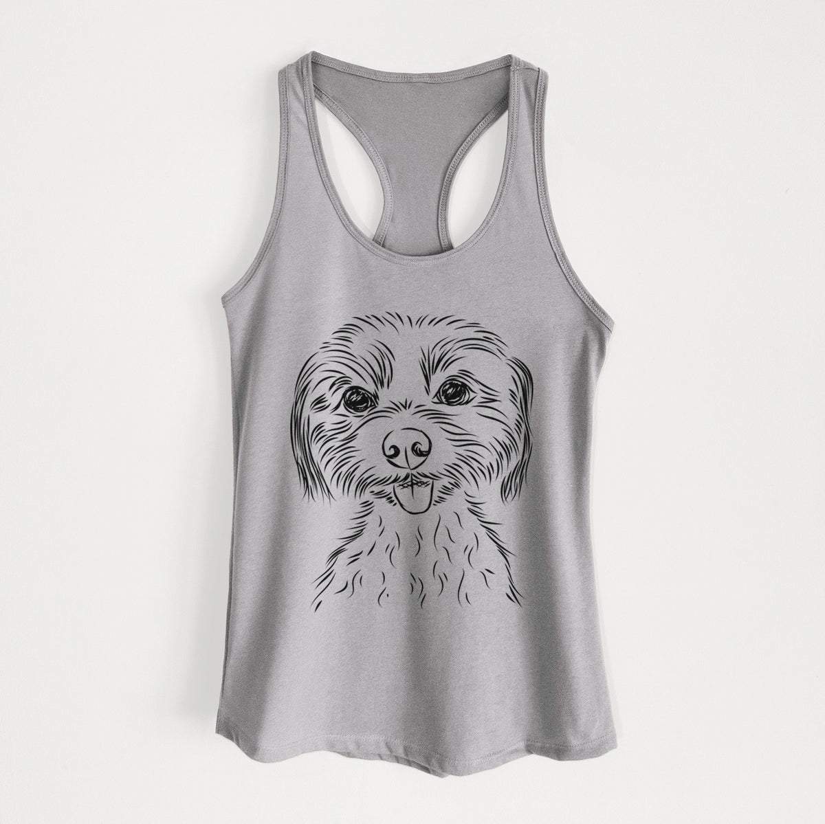 Mater the Yorkshire Terrier - Women&#39;s Racerback Tanktop